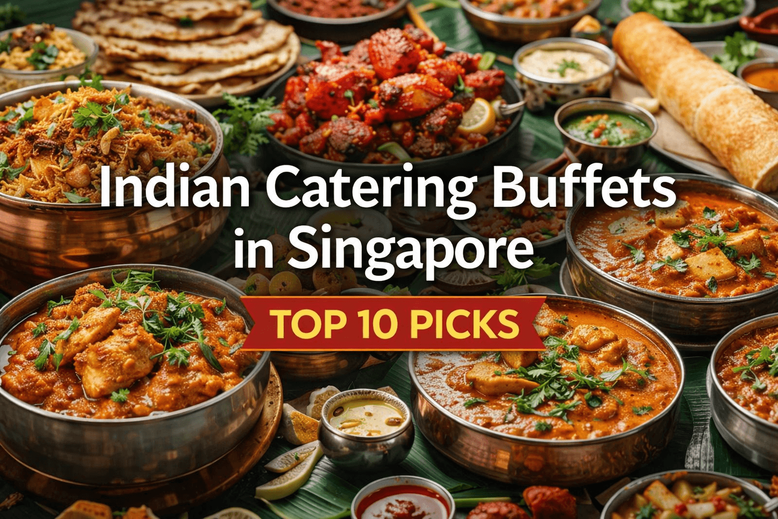 Top 10 Indian Catering Buffets in Singapore for Events