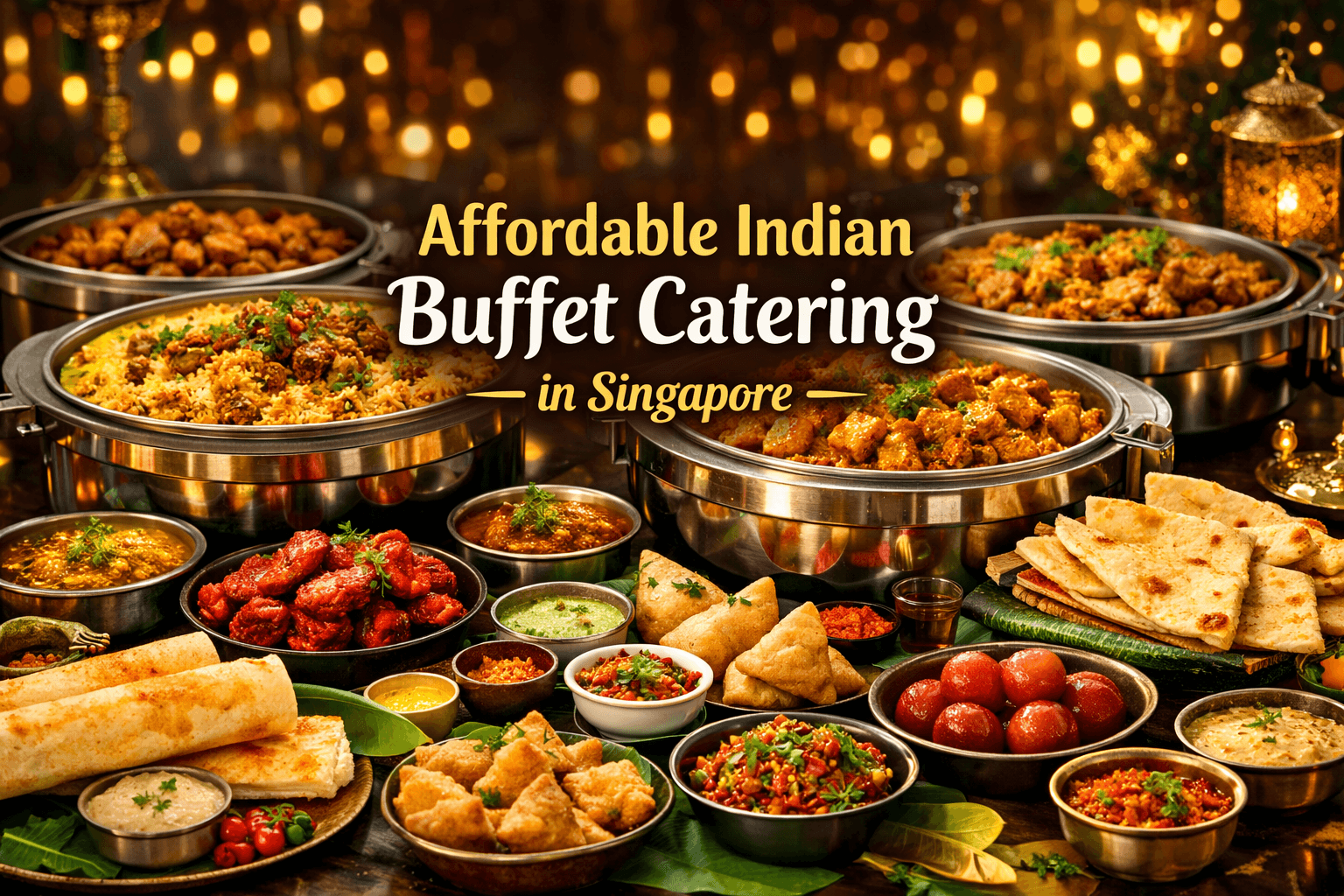 Affordable Indian Buffet Catering in Singapore.